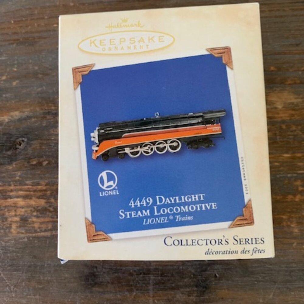 Hallmark Lionel 4449 Daylight Steam Locomotive Keepsake Ornament